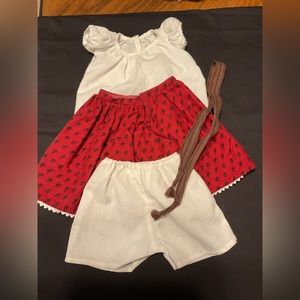 American Girl Josefina MEET outfit.